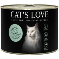 CAT'S LOVE Adult 6x200g Pute von Cat's Love