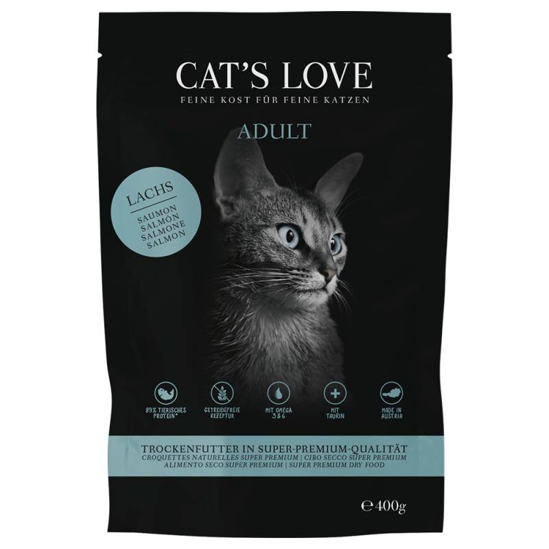 Cat´s Love Adult Lachs - 400 g von Cat's Love