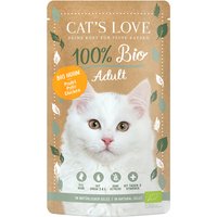 Cat's Love Bio 6 x 100 g - Bio-Huhn von Cat's Love