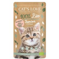 CAT'S LOVE Bio Junior Geflügel 6x100g von Cat's Love