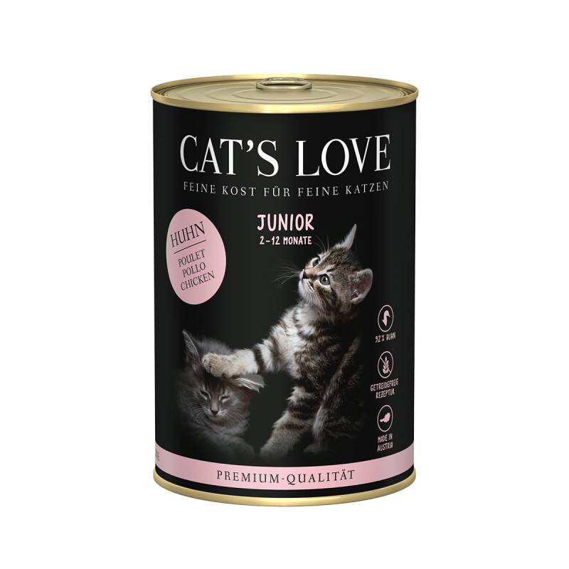 Cat´s Love Junior Huhn 6x400g von Cat's Love