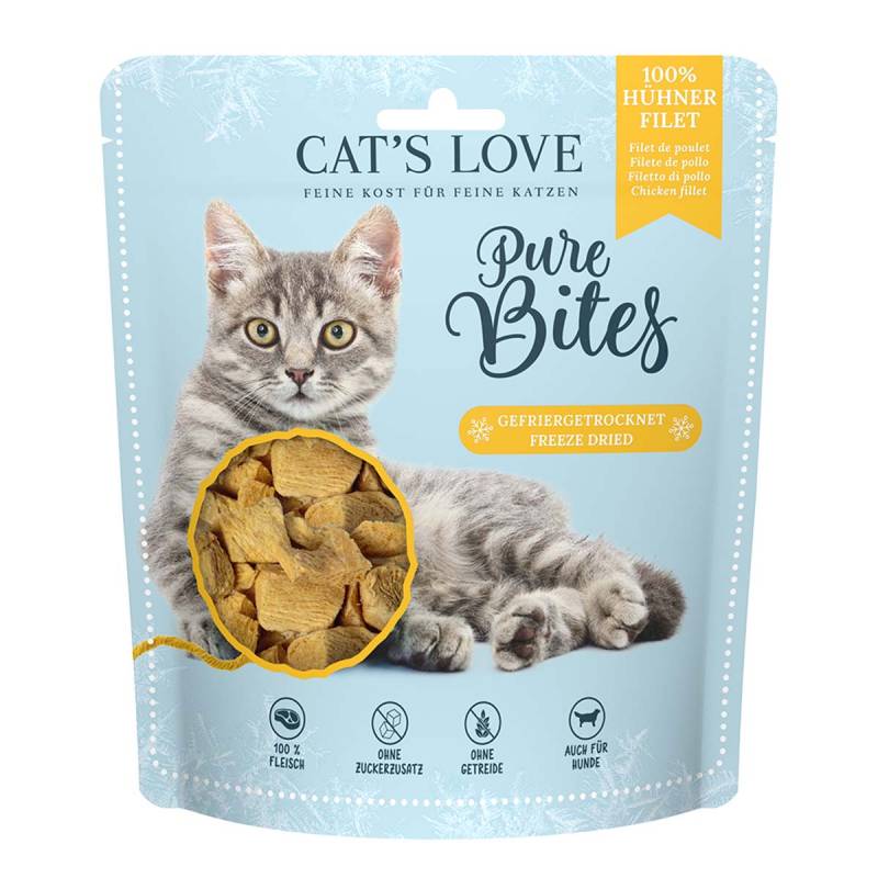 Cat's Love Pure Bites Hühnerfilet 40g von Cat's Love