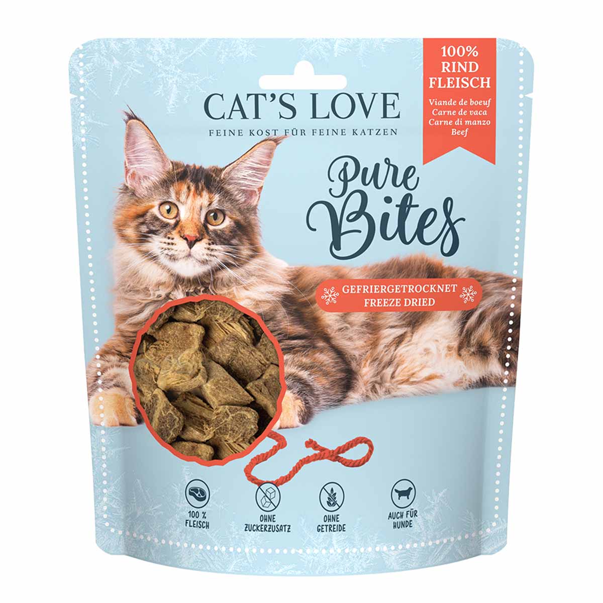 Cat's Love Pure Bites Rindfleisch 40g von Cat's Love