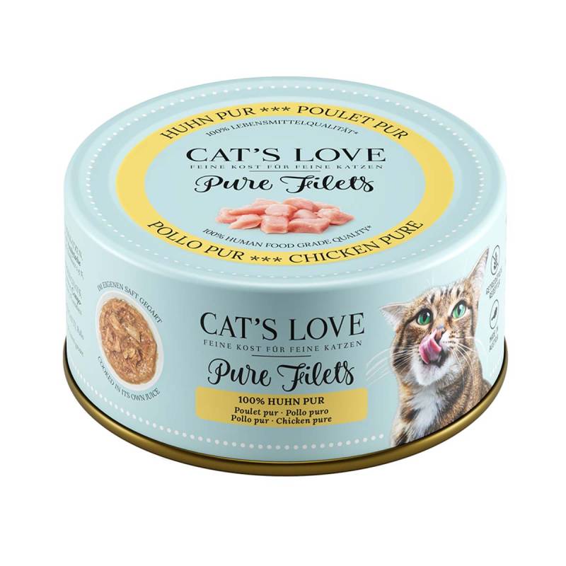 Cat's Love Pure Filets Huhn 6x100g von Cat's Love