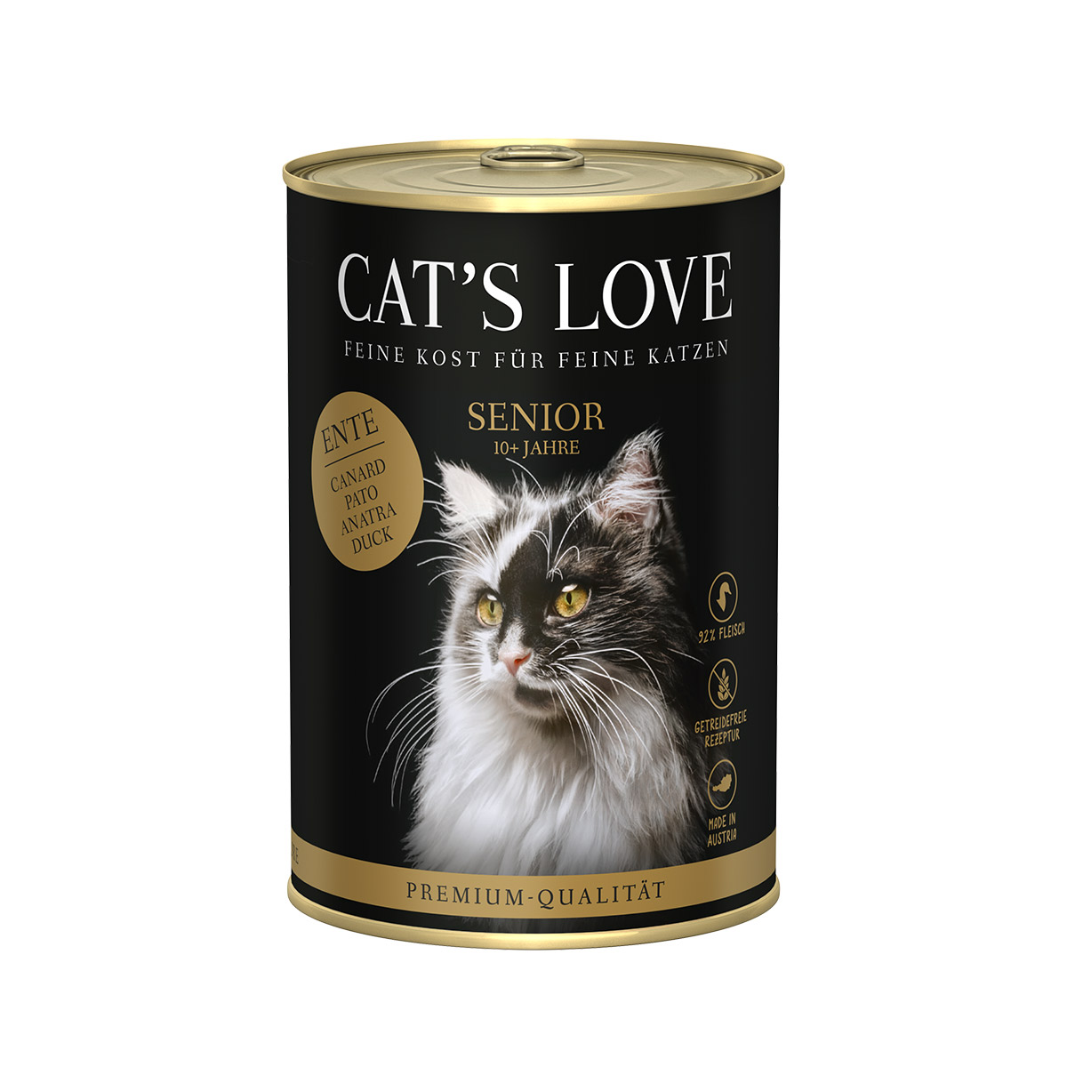 Cat´s Love Senior Ente 6x400g von Cat's Love