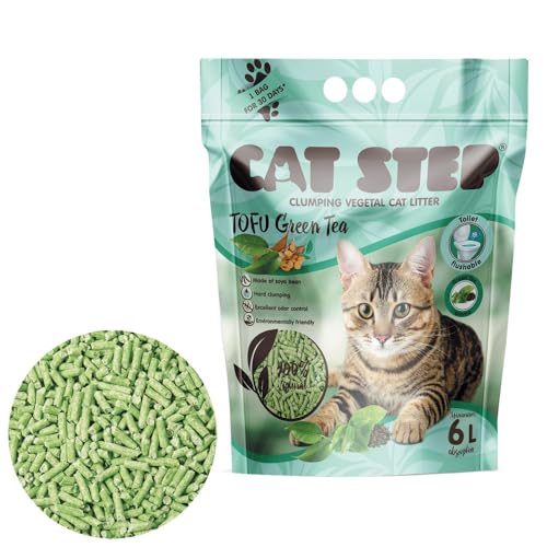 Cat Step Tofu Grüner Tee 2,7 kg von Cat step
