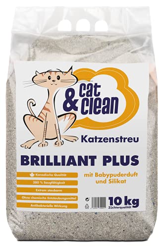 Cat & Clean CCBP10 brilliant plus mit Babypuderduft und Silikat Cat & Clean CCBP10 brilliant plus mit Babypuderduft und Silikat von Cat & Clean