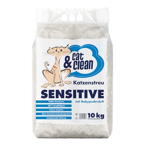 Cat & Clean CCS10 sensitive mit Babypuderduft Cat & Clean CCS10 sensitive mit Babypuderduft von Cat & Clean