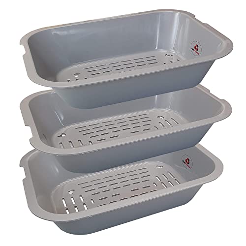 CatAmore Katzenklo 3tlg. Siebklo Katzentoilette mit 3 Siebe | Keine Schaufel notwendig | sekundenschnelle Renigung CatAmore Katzenklo 3tlg. Siebklo Katzentoilette mit 3 Siebe | Keine Schaufel notwendig | sekundenschnelle Renigung von CatAmore