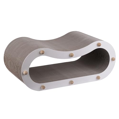 Kratzpappe Katie weiß Kratzbrett Kratzkarton Katzensofa Kratzsofa Kratzbett Katzen XXL Kratzpappe Katie weiß Kratzbrett Kratzkarton Katzensofa Kratzsofa Kratzbett Katzen XXL von CatAmore