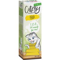 Catessy Häppchen in Sauce Schälchen 14 x 85 g - mit Huhn von Catessy