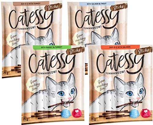 Catessy Sticks Mix-Pack 4 x 25 g von Catessy