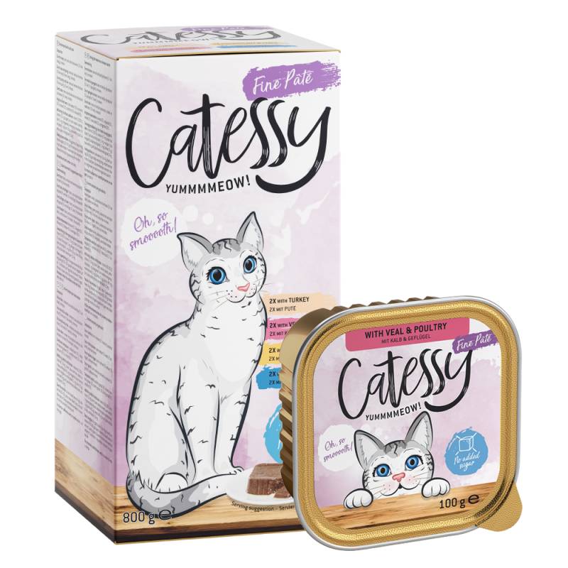 Mixpack Catessy Schälchen Feine Pastete - 8 x 100 g Mixpack Catessy Schälchen Feine Pastete - 8 x 100 g von Catessy