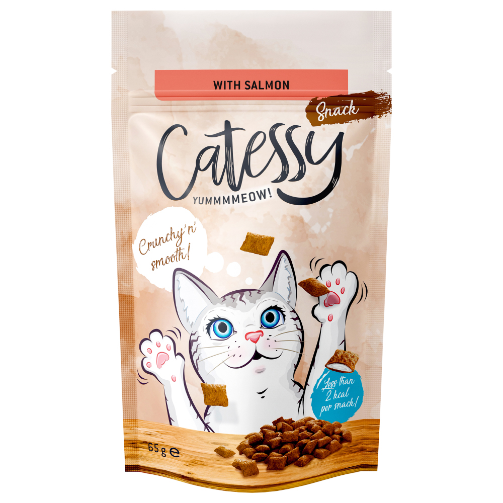 Sparpaket Catessy Knabber-Snack 5 x 65 g - mit Lachs von Catessy