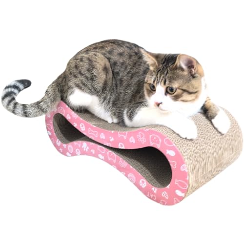Caticalife 45,7 cm Kratzbaum aus Pappe: Katzenkratzpads entworfen für kleine Katzen im Innenbereich, Liege Bett Couch für Katzen aktives Spielen, schützt Möbel, krallensicher, langlebig, Wert, Caticalife 45,7 cm Kratzbaum aus Pappe: Katzenkratzpads entworfen für kleine Katzen im Innenbereich, Liege Bett Couch für Katzen aktives Spielen, schützt Möbel, krallensicher, langlebig, Wert, von Caticalife