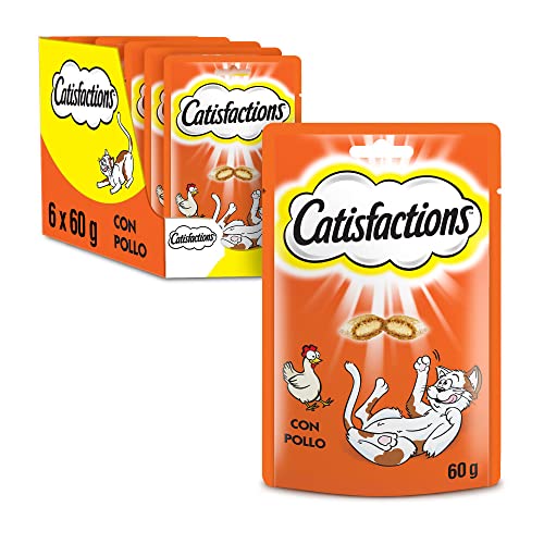 Catisfaction Cat Awards, Hühnergeschmack (6 x 60g-Packung) von Catisfactions