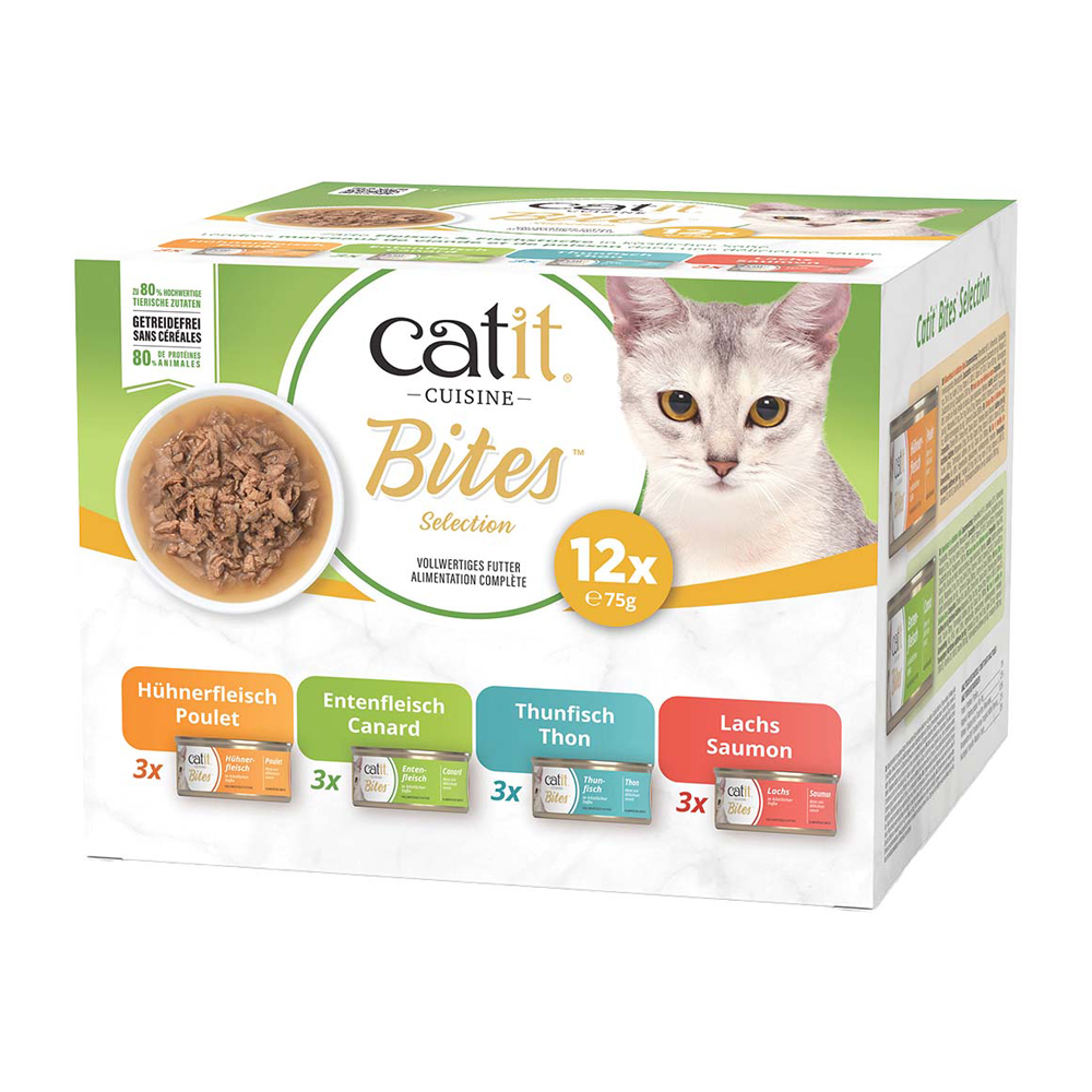 Catit Cuisine Bites Selection - 12 x 75 g Catit Cuisine Bites Selection - 12 x 75 g von Catit Design