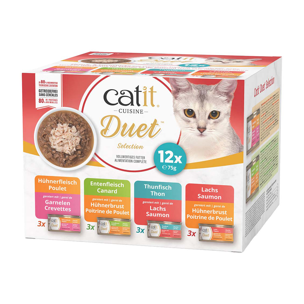 Catit Cuisine Duet Selection - 12 x 75 g Catit Cuisine Duet Selection - 12 x 75 g von Catit Design