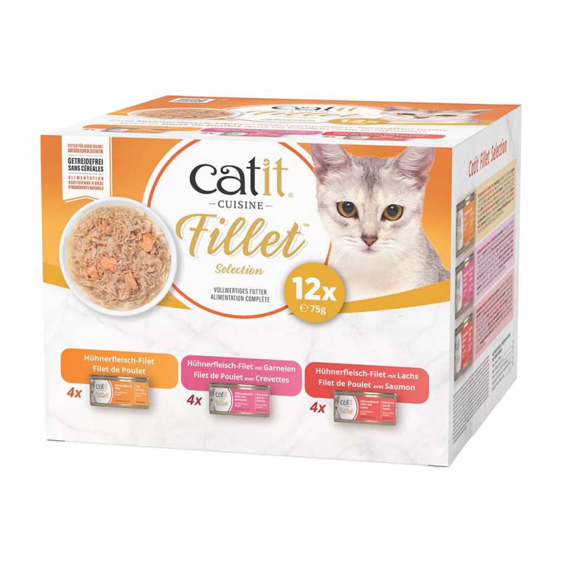 Catit Cuisine Fillet Selection - Huhn - 12 x 75 g Catit Cuisine Fillet Selection - Huhn - 12 x 75 g von Catit Design