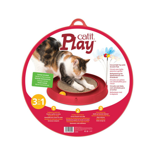 Catit Play Katzenspielzeug mit Kratzfläche von Catit Design