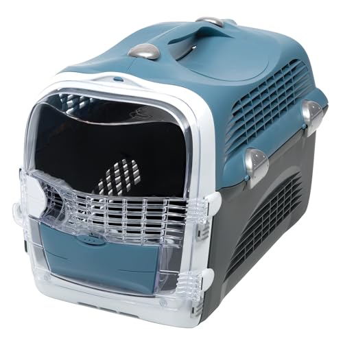 Catit Tragetasche für Cabrio-Katzen, Blaugrau, 1 Stück (1er Pack) von Catit