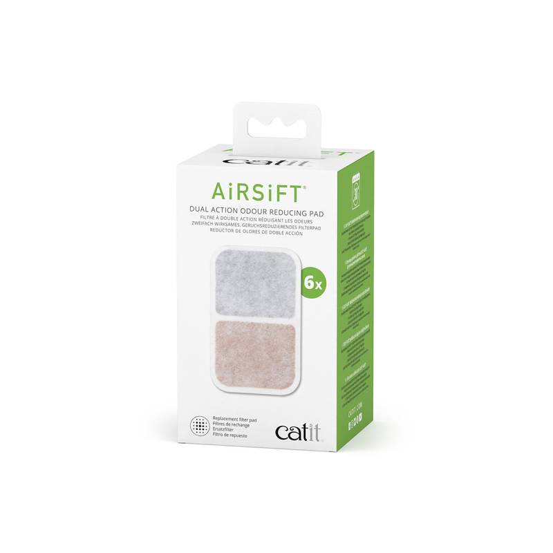 Catit AiRSiFT Dual Action Pad 6er Pack von Catit
