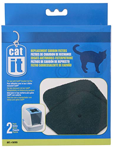Catit Aktivkohlefilter für die Catit Katzentoiletten mit Abdeckung, 2er Pack Catit Aktivkohlefilter für die Catit Katzentoiletten mit Abdeckung, 2er Pack von Catit