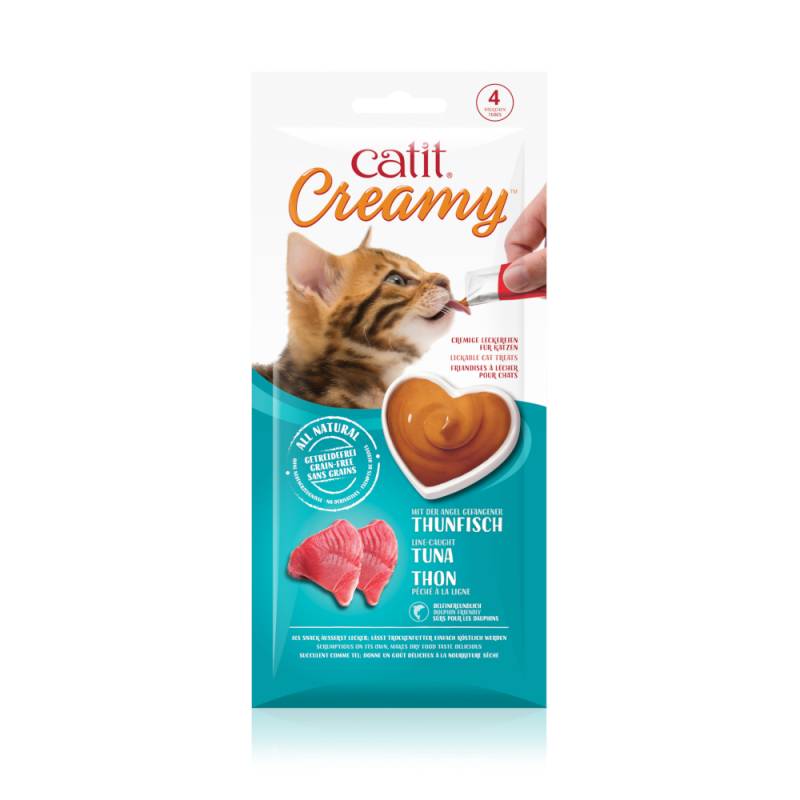 Catit Creamy 4 x 10 g - Thunfisch Catit Creamy 4 x 10 g - Thunfisch von Catit