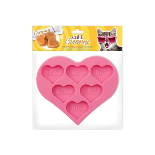 Catit Creamy Ice Pops Silikon-Tablett, Frozen Cat Treat Tray Catit Creamy Ice Pops Silikon-Tablett, Frozen Cat Treat Tray von Catit