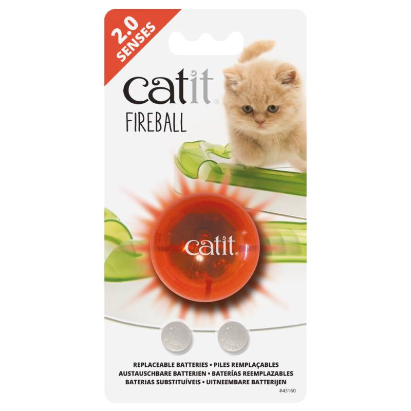 Catit Design Senses Super-Roller-Spielschiene - Catit Senses 2.0 Fireball von Catit