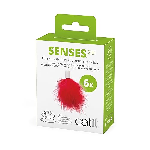 Ersatzfedern für den Senses 2.0 Fliegenpilz, 6er-Pack von Catit