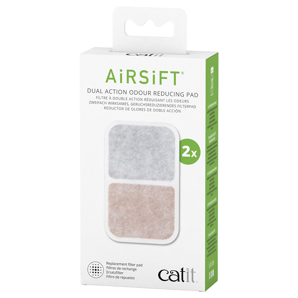 Catit Jumbo Katzentoilette - 2er Pack Catit Airsift Ersatzfilter Catit Jumbo Katzentoilette - 2er Pack Catit Airsift Ersatzfilter von Catit