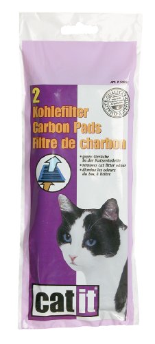 Catit Karbon-Pads für Katzenpfanne, mit Kapuze von Catit