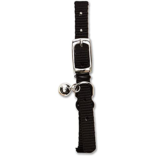 Catit Katzenhalsband, Nylon, dehnbar, verstellbar, mit Schnalle, Schwarz Catit Katzenhalsband, Nylon, dehnbar, verstellbar, mit Schnalle, Schwarz von Catit