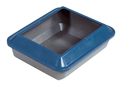 Catit Katzentoilette Größe M mit Rand schatten, blau/grau von Catit