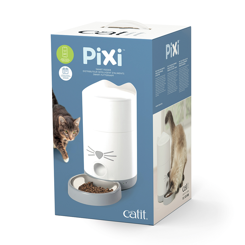 Catit PIXI Smart Futterautomat - Fassungsvermögen: 1,2 kg von Catit