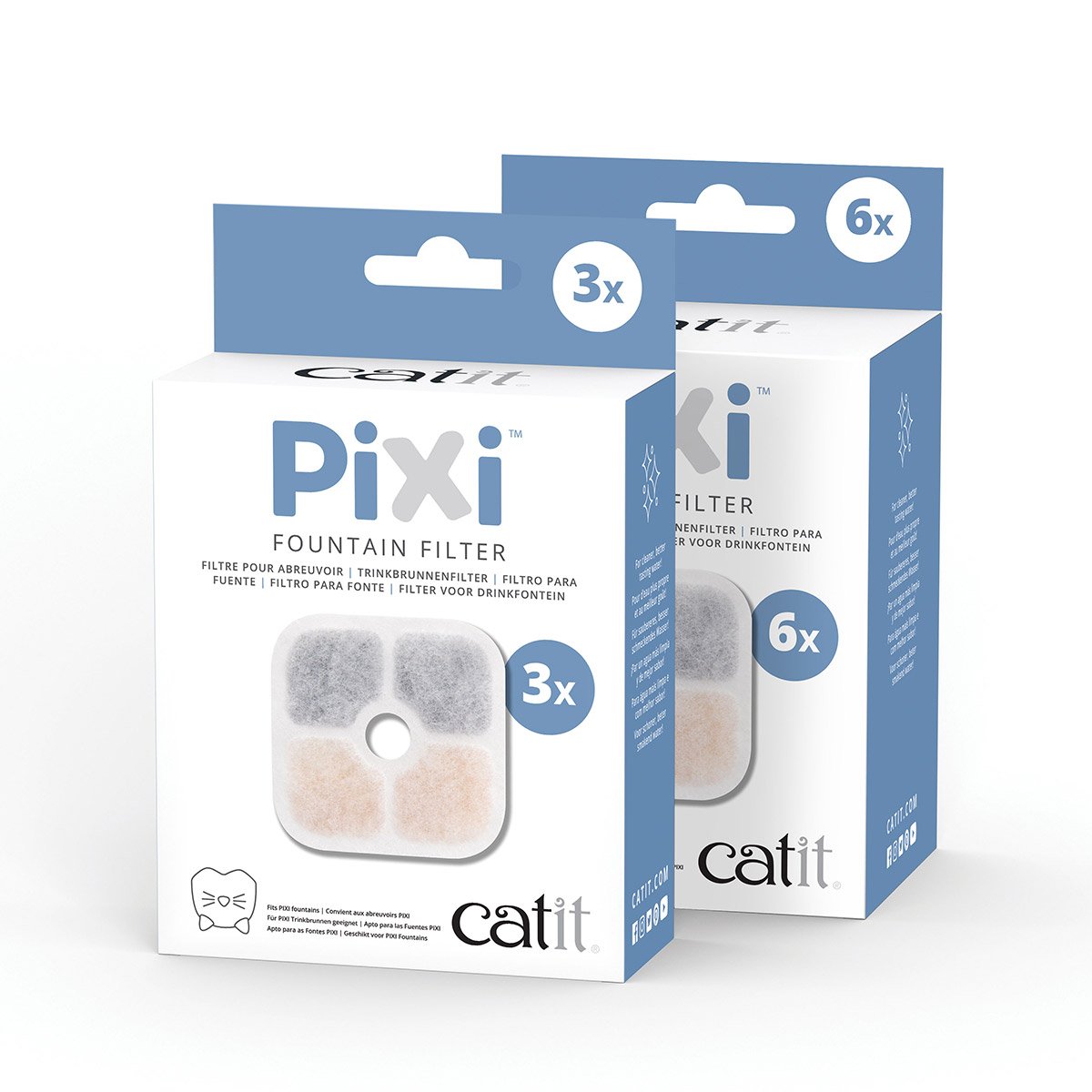 Catit Pixi Fountain Filter 3er-Pack von Catit