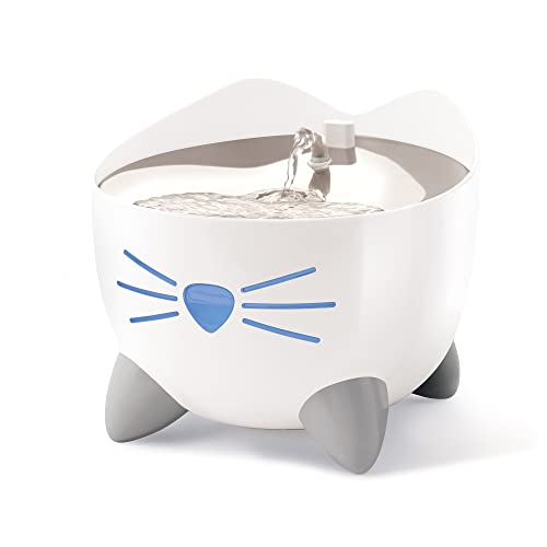 Catit Pixi Smart Trinkbrunnen für Katzen, Steuerung via App, 2L Wasserreservoir von Catit