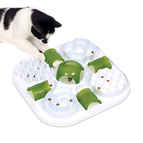 Catit Play Treat Puzzle, interaktives Spielzeug für Katzen von Catit