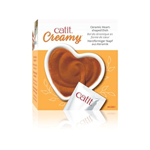 Catit Zubehör für die Fütterung, Herz, Creamy. Catit Zubehör für die Fütterung, Herz, Creamy. von Catit