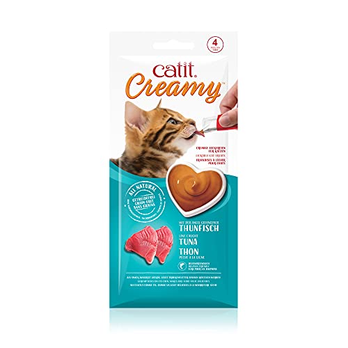 Catit Creamy Leckerei für Katzen 4 er- Pack Thunfisch Catit Creamy Leckerei für Katzen 4 er- Pack Thunfisch von Catit