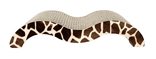Catlove 34905 Kratzbrett Giraffe, aus Pappe mit Katzenminze, 45 x 22 x 9cm Catlove 34905 Kratzbrett Giraffe, aus Pappe mit Katzenminze, 45 x 22 x 9cm von Catit