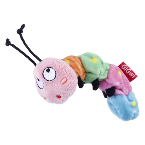 Catnip GiGwi, Chenille-Katzengrasspielzeug, farbenfrohes und langlebiges Design, REGT zum Spielen an und reduziert Stress, leicht zu reinigen, Größe 30 cm, Mehrfarbig, drittes Modell Catnip GiGwi, Chenille-Katzengrasspielzeug, farbenfrohes und langlebiges Design, REGT zum Spielen an und reduziert Stress, leicht zu reinigen, Größe 30 cm, Mehrfarbig, drittes Modell von Catnip