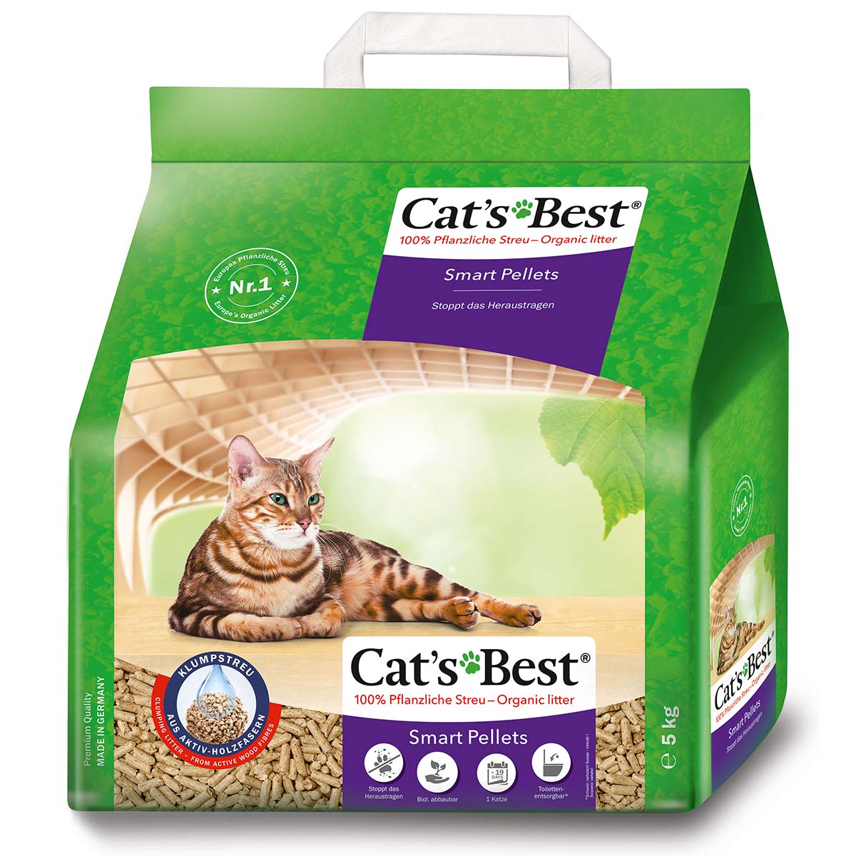 Cat's Best Smart Pellets 10l (5kg) von Cats Best