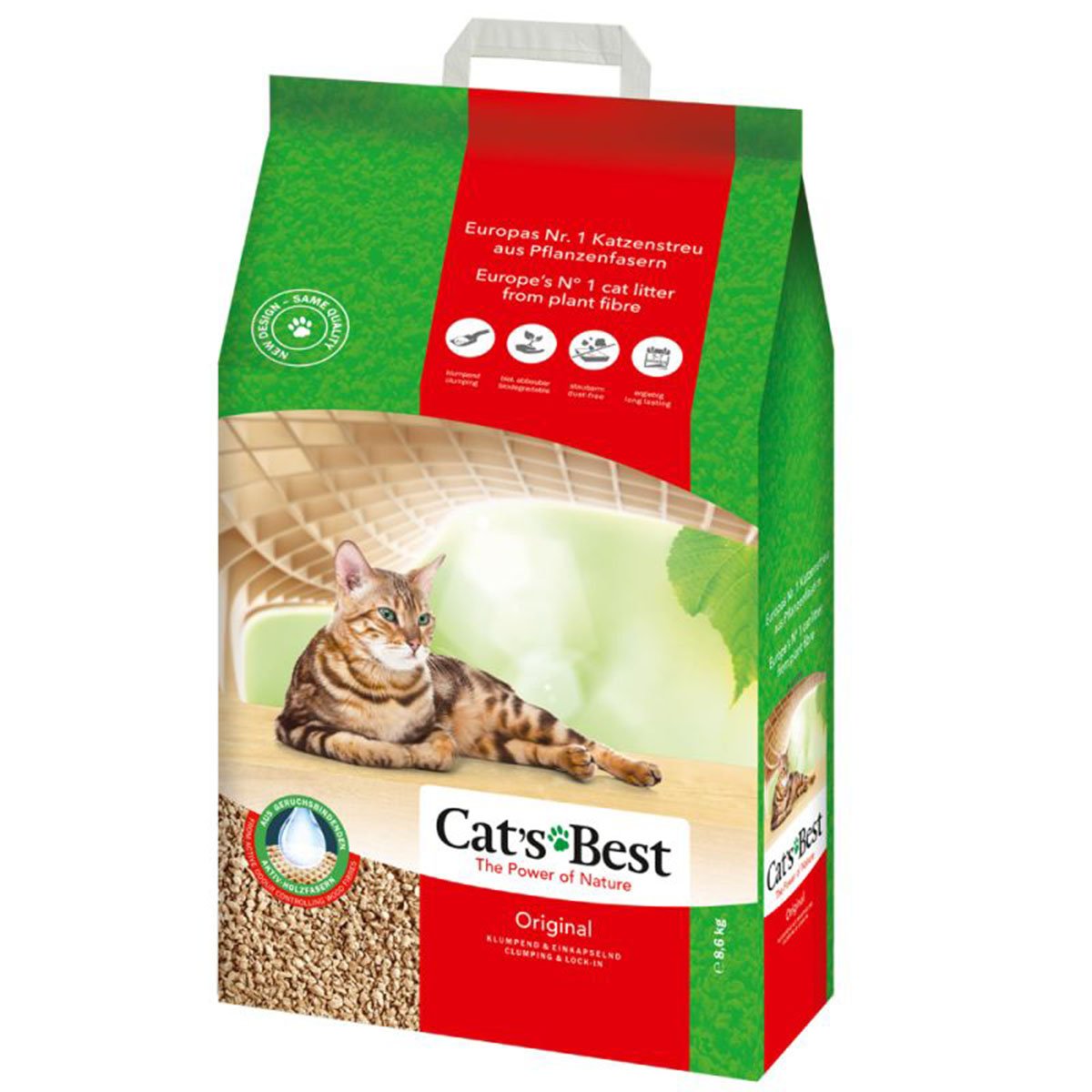 Cats Best Original Katzenstreu 20l (8,6kg) von Cats Best