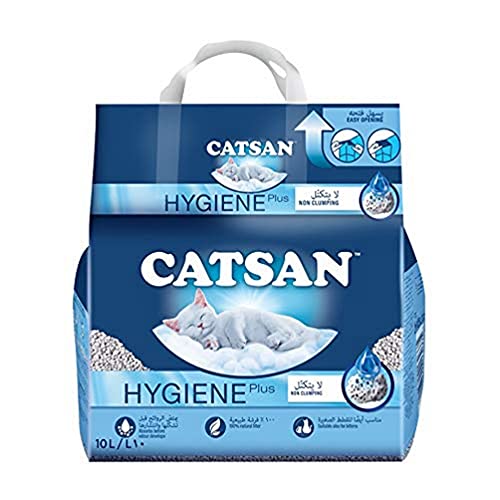 Catsan Hygiene Plus nicht klumpendes Katzenstreuung (1 x 10l) von Catsan