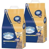 CATSAN Ultra plus Klumpstreu 2x15 l von CATSAN