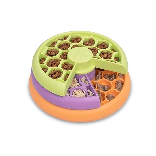 Catstages by Catstages Kitty Lickin' Layers Multilayered Cat Fun Feeder Cat Treat Puzzle von Catstages