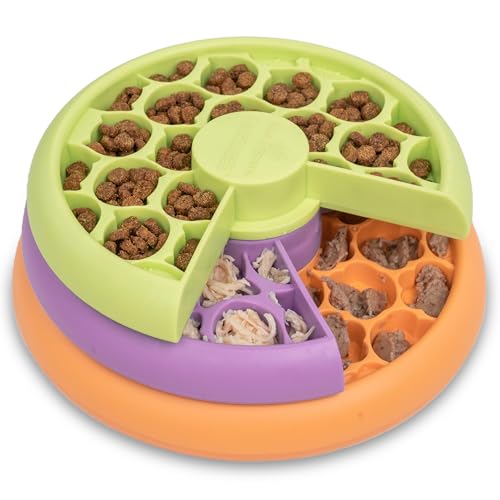 Catstages by Catstages Kitty Lickin' Layers Multilayered Cat Fun Feeder Cat Treat Puzzle von Catstages