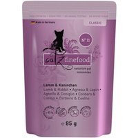Catz finefood Nassfutter Katze Classic Adult 8x85 g No. 11 Lamm und Kaninchen Catz finefood Nassfutter Katze Classic Adult 8x85 g No. 11 Lamm und Kaninchen von Catz Finefood
